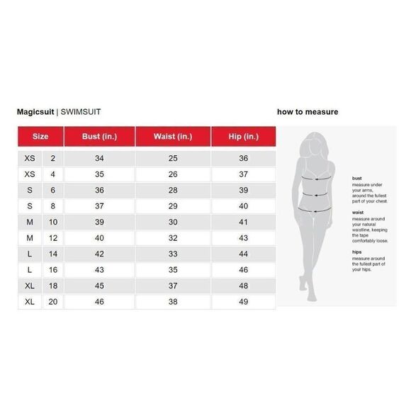 Magicsuit Black‎ Purple High Neck Slimming One Piece Swimsuit Sz 8 NEW - Picture 3 of 4